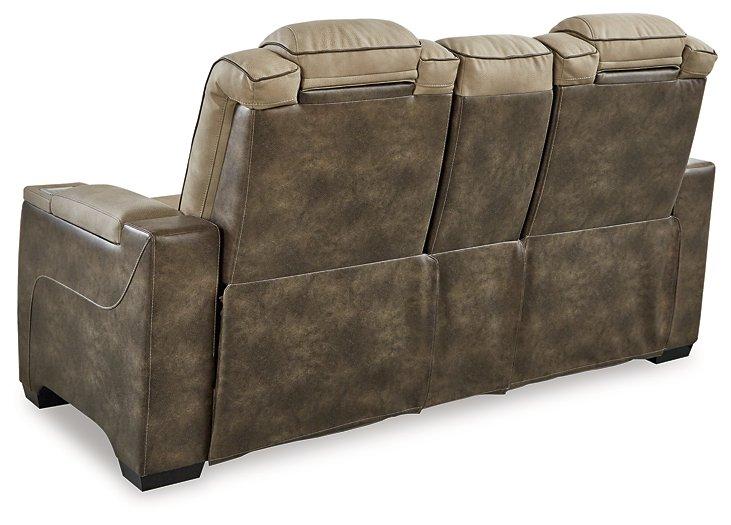 Next-Gen DuraPella Power Reclining Loveseat with Console - Faith Furniture (Manhattan, KS)