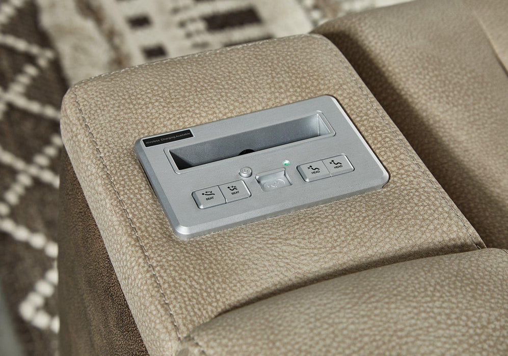 Next-Gen DuraPella Power Reclining Loveseat with Console - Faith Furniture (Manhattan, KS)