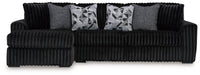 Midnight-Madness Sectional Sofa with Chaise - Faith Furniture (Manhattan, KS)