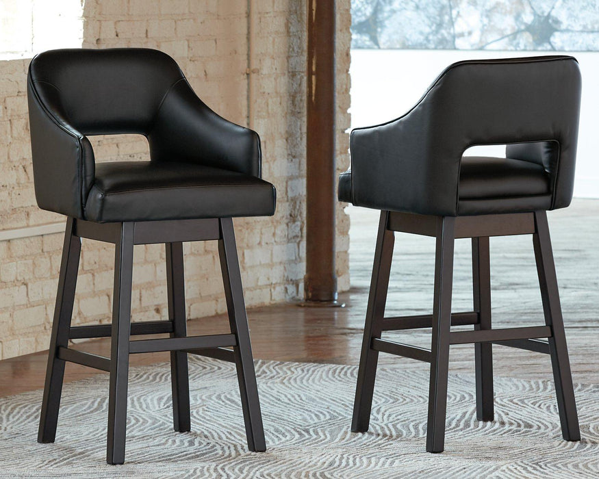 Tallenger Bar Stool Set - Faith Furniture (Manhattan, KS)