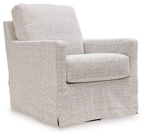 Nenana Next-Gen Nuvella Swivel Glider Accent Chair - Faith Furniture (Manhattan, KS)