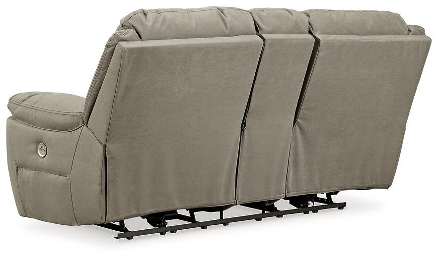 Next-Gen Gaucho Power Reclining Loveseat with Console - Faith Furniture (Manhattan, KS)