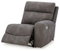 Next-Gen DuraPella Power Reclining Sectional Loveseat with Console - Faith Furniture (Manhattan, KS)