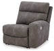 Next-Gen DuraPella Power Reclining Sectional Loveseat with Console - Faith Furniture (Manhattan, KS)