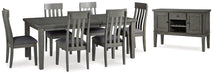 Hallanden Dining Room Set - Faith Furniture (Manhattan, KS)