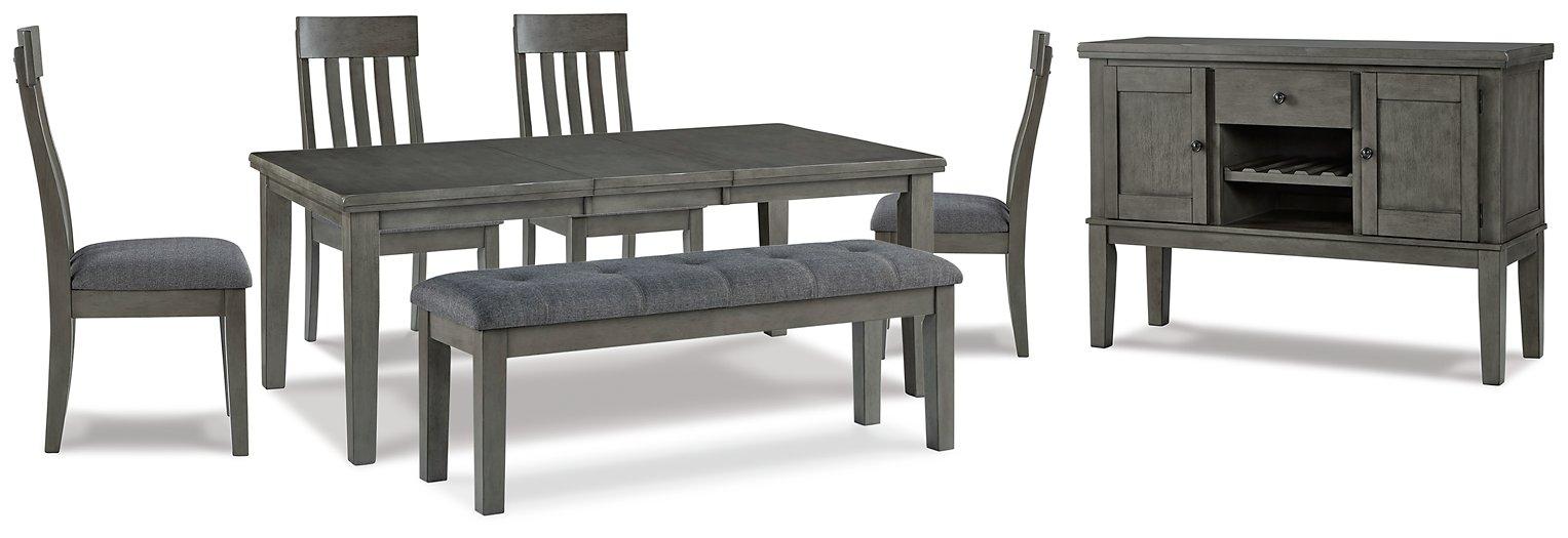 Hallanden Dining Room Set - Faith Furniture (Manhattan, KS)