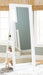 Evesen Floor Standing Mirror/Storage - Faith Furniture (Manhattan, KS)