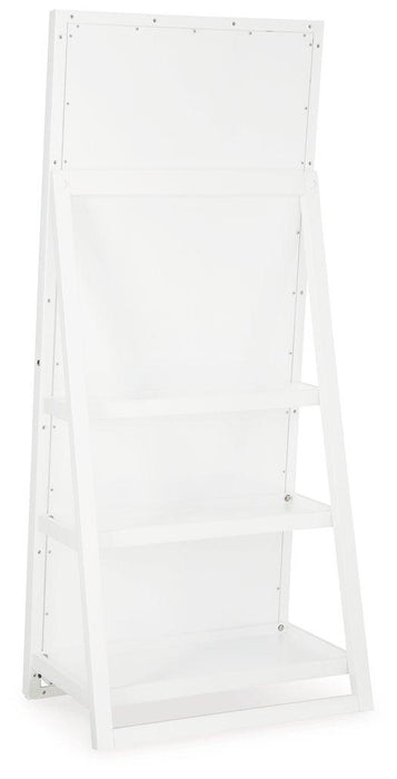 Evesen Floor Standing Mirror/Storage - Faith Furniture (Manhattan, KS)