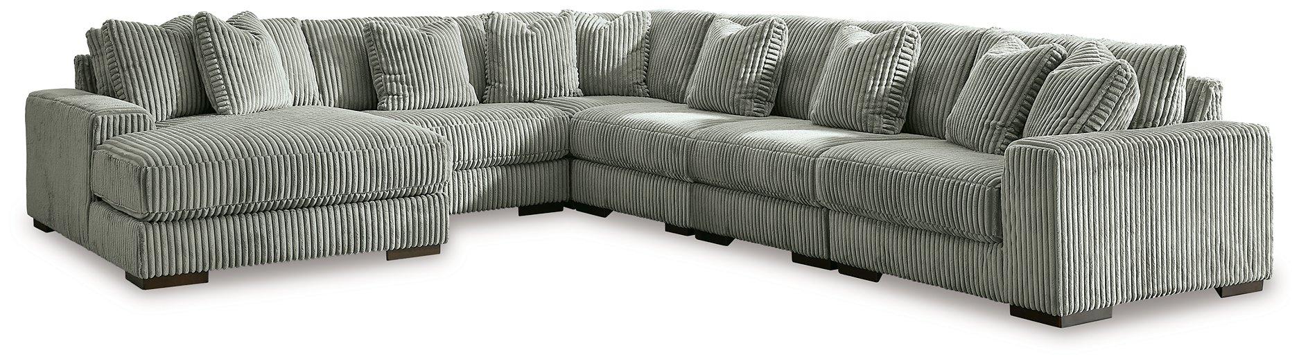 Lindyn Sectional with Chaise - Faith Furniture (Manhattan, KS)