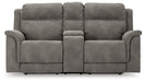 Next-Gen DuraPella Power Reclining Loveseat with Console - Faith Furniture (Manhattan, KS)