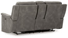 Next-Gen DuraPella Power Reclining Loveseat with Console - Faith Furniture (Manhattan, KS)