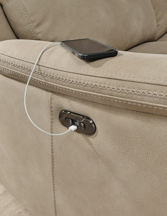 Next-Gen DuraPella Power Reclining Sofa - Faith Furniture (Manhattan, KS)