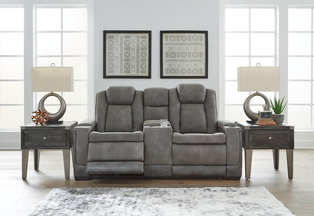Next-Gen DuraPella Power Reclining Loveseat with Console - Faith Furniture (Manhattan, KS)