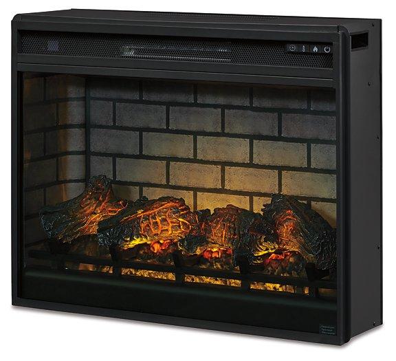 Entertainment Accessories Electric Infrared Fireplace Insert - Faith Furniture (Manhattan, KS)