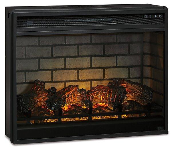 Entertainment Accessories Electric Infrared Fireplace Insert - Faith Furniture (Manhattan, KS)
