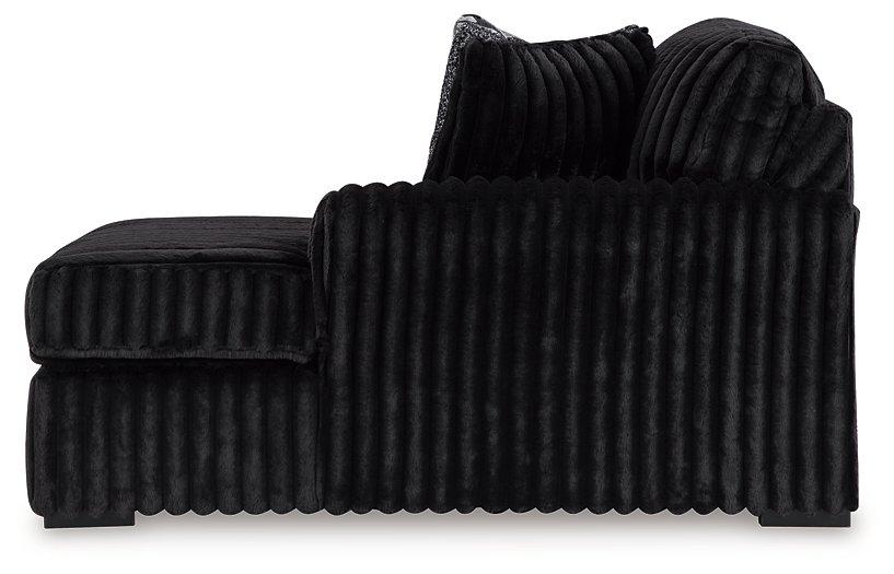 Midnight-Madness Sectional Sofa with Chaise - Faith Furniture (Manhattan, KS)