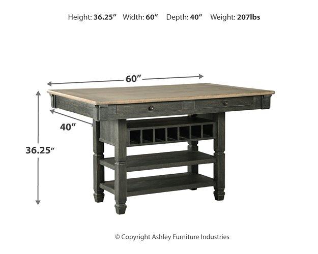 Tyler Creek Counter Height Dining Set - Faith Furniture (Manhattan, KS)