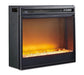 Wildenauer 76" TV Stand with Electric Fireplace - Faith Furniture (Manhattan, KS)