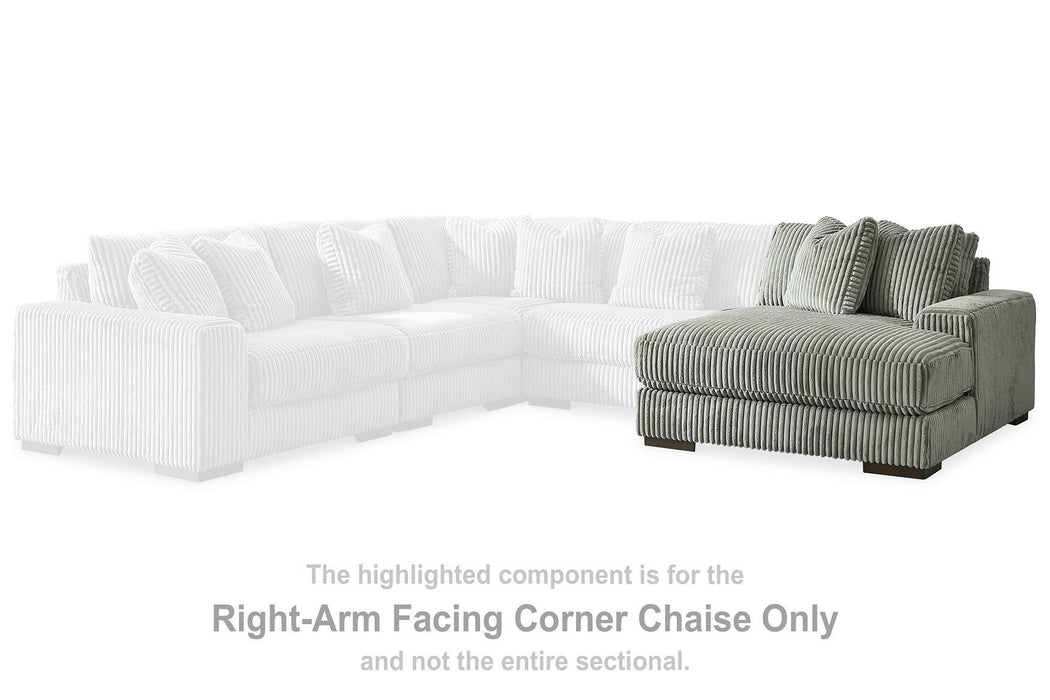 Lindyn Sectional with Chaise - Faith Furniture (Manhattan, KS)