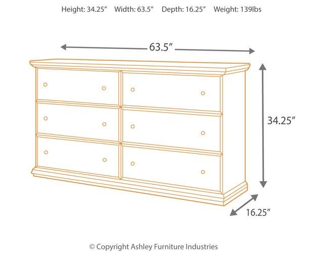 Maribel Dresser and Mirror - Faith Furniture (Manhattan, KS)