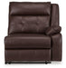 Punch Up Power Reclining Sectional Loveseat with Console - Faith Furniture (Manhattan, KS)