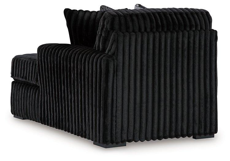 Midnight-Madness Sectional Sofa with Chaise - Faith Furniture (Manhattan, KS)