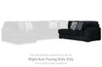 Midnight-Madness Sectional Sofa with Chaise - Faith Furniture (Manhattan, KS)