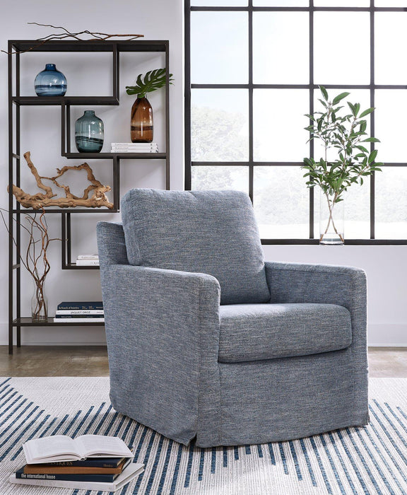 Nenana Next-Gen Nuvella Swivel Glider Accent Chair - Faith Furniture (Manhattan, KS)