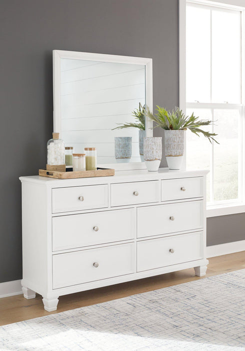 Fortman Dresser and Mirror - Faith Furniture (Manhattan, KS)