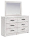 Cayboni Dresser and Mirror - Faith Furniture (Manhattan, KS)