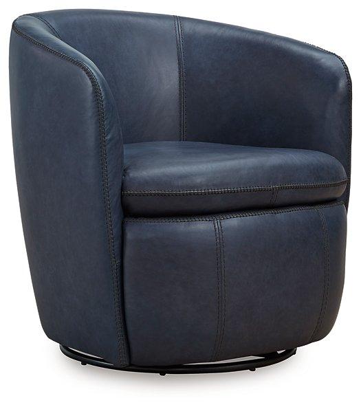 Kierreys Swivel Accent Chair - Faith Furniture (Manhattan, KS)