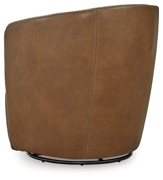 Kierreys Swivel Accent Chair - Faith Furniture (Manhattan, KS)