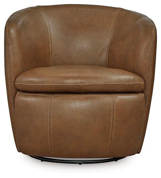 Kierreys Swivel Accent Chair - Faith Furniture (Manhattan, KS)