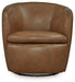 Kierreys Swivel Accent Chair - Faith Furniture (Manhattan, KS)