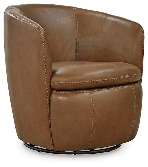 Kierreys Swivel Accent Chair - Faith Furniture (Manhattan, KS)