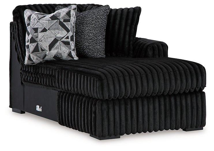 Midnight-Madness Sectional Sofa with Chaise - Faith Furniture (Manhattan, KS)