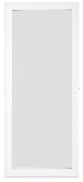 Evesen Floor Standing Mirror/Storage - Faith Furniture (Manhattan, KS)