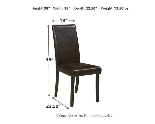 Kimonte Dining Chair Set - Faith Furniture (Manhattan, KS)