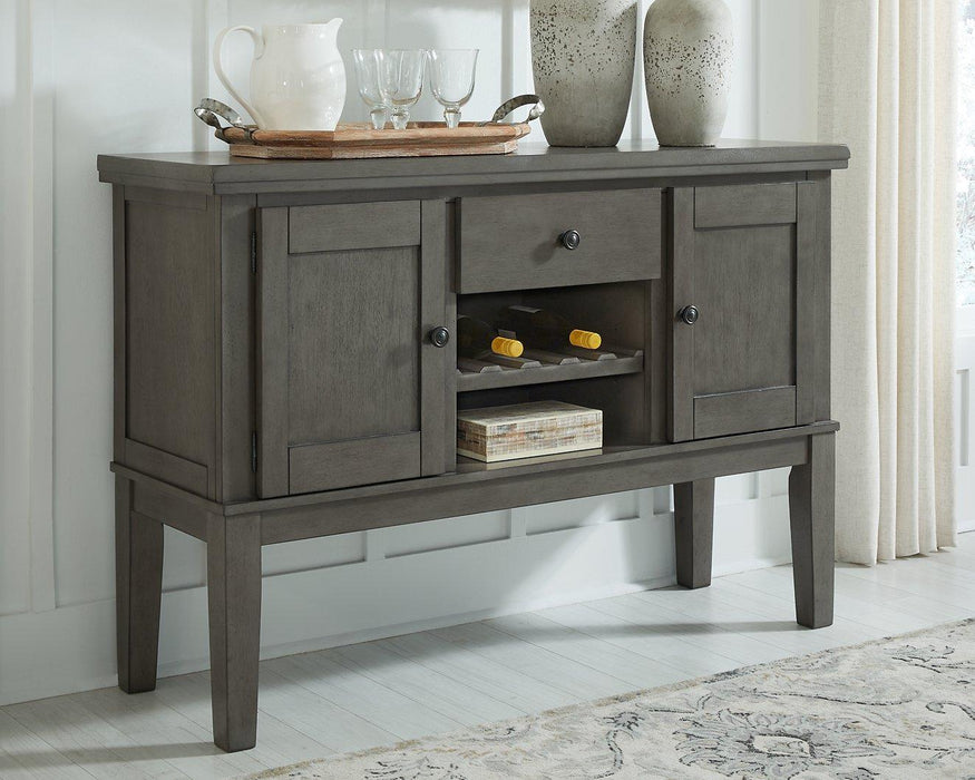 Hallanden Dining Room Set - Faith Furniture (Manhattan, KS)