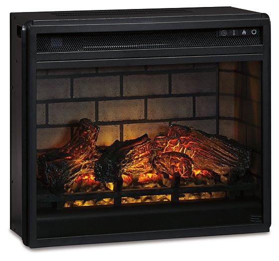 Wildenauer 76" TV Stand with Electric Fireplace - Faith Furniture (Manhattan, KS)