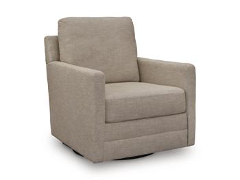 Freybourne Next-Gen Nuvella Swivel Accent Chair - Faith Furniture (Manhattan, KS)