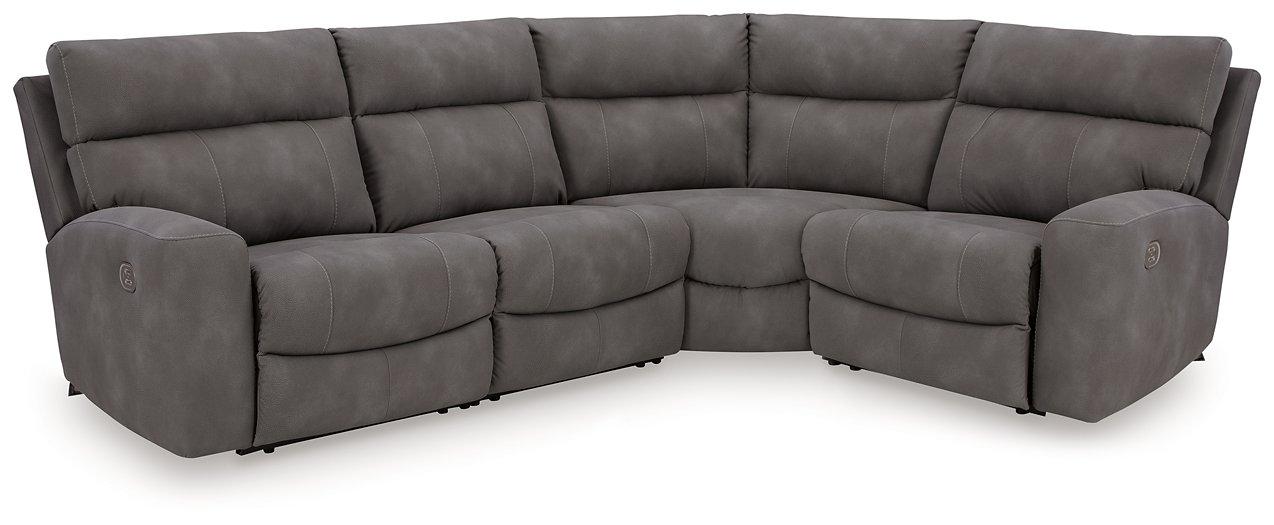 Next-Gen DuraPella Power Reclining Sectional - Faith Furniture (Manhattan, KS)