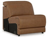 Magic Man Power Reclining Sectional with Console - Faith Furniture (Manhattan, KS)