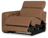 Magic Man Power Reclining Sectional with Console - Faith Furniture (Manhattan, KS)