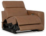 Magic Man Power Reclining Sectional with Console - Faith Furniture (Manhattan, KS)