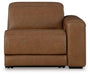 Magic Man Power Reclining Sectional Loveseat with Console - Faith Furniture (Manhattan, KS)