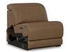 Magic Man Power Reclining Sectional with Console - Faith Furniture (Manhattan, KS)