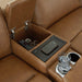 Magic Man Power Reclining Sectional with Console - Faith Furniture (Manhattan, KS)