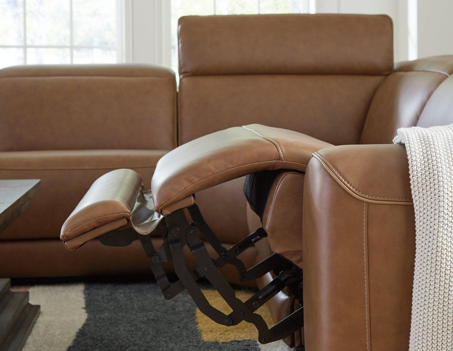 Magic Man Power Reclining Sectional - Faith Furniture (Manhattan, KS)
