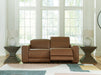 Magic Man Power Reclining Sectional Loveseat - Faith Furniture (Manhattan, KS)